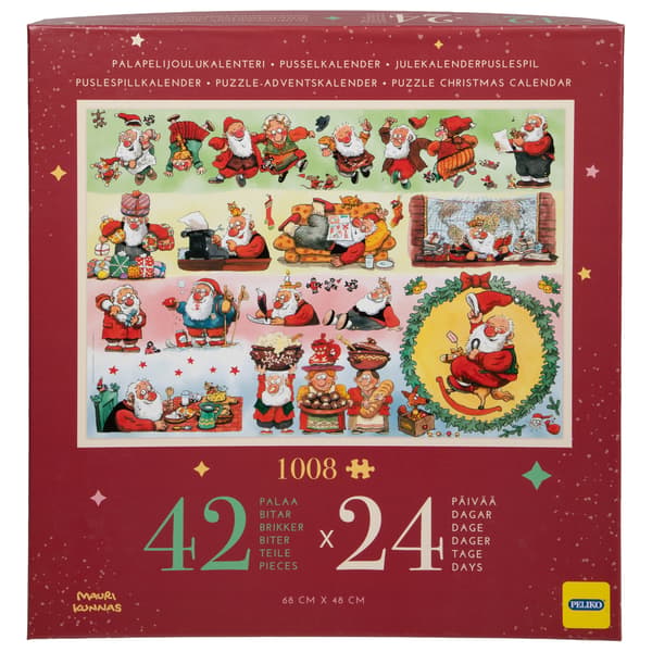 Mauri Kunnas pusseladventskalender, Jultomtar