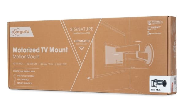 Vogel's TVM 7675 motoriserad TV-väggfäste, svart