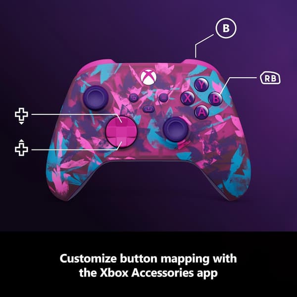 Microsoft Xbox Heart Breaker Special Edition trådlös handkontroll, Xbox / PC