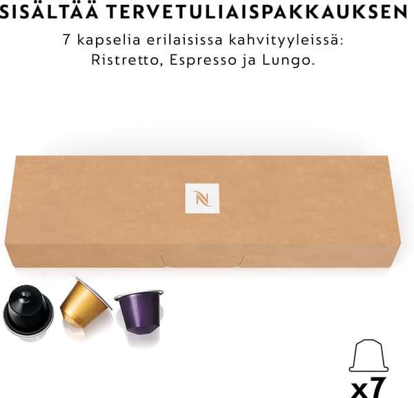 Nespresso Citiz-kapselmaskine, sort