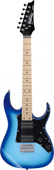 Ibanez Mikro GRGM21M-BLT -elektrisk gitarr, Blue Burst