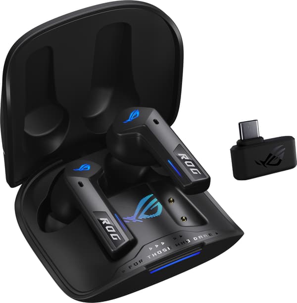 Asus ROG Cetra True Wireless Speednova gaming in-ear-hörlurar, svart