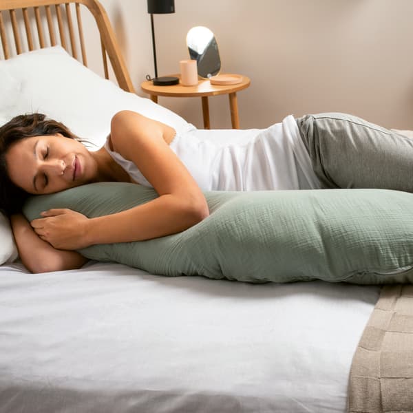 Doomoo Comfy Big -amningskudde, tetra grön