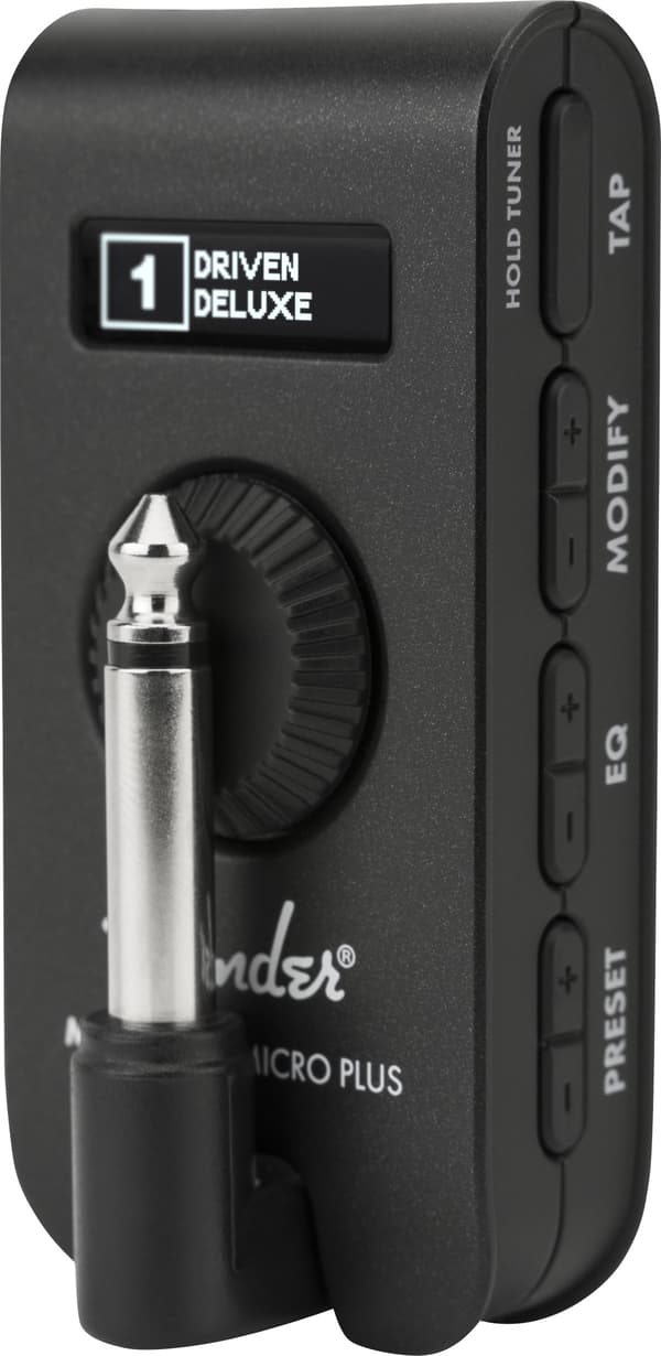 Fender Mustang Micro Plus hörlurse förstärkare