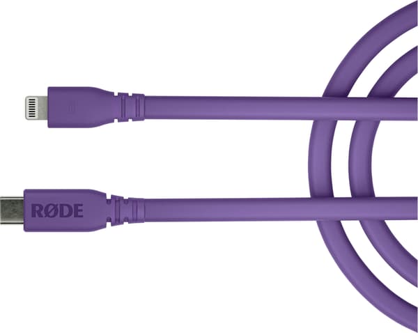 Rode SC19-kabel, USB-C - Lightning, 1,5 m, lila