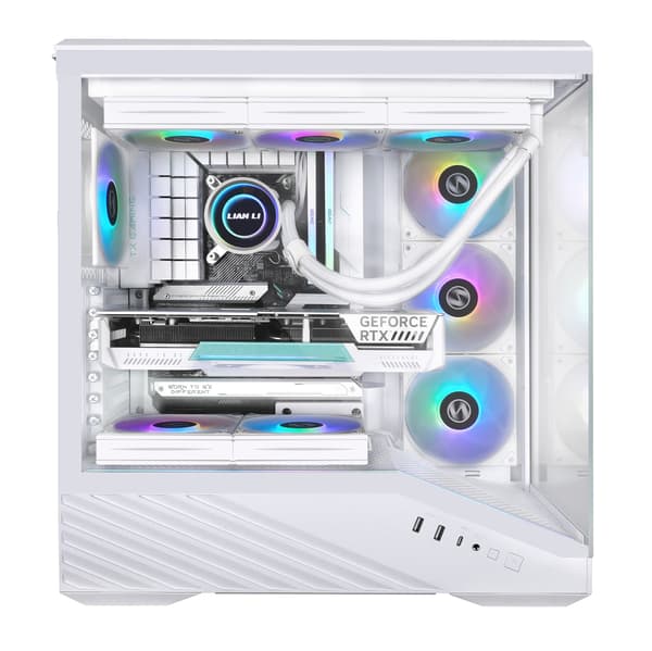 Lian Li Vector V100 ATX-låda, vit