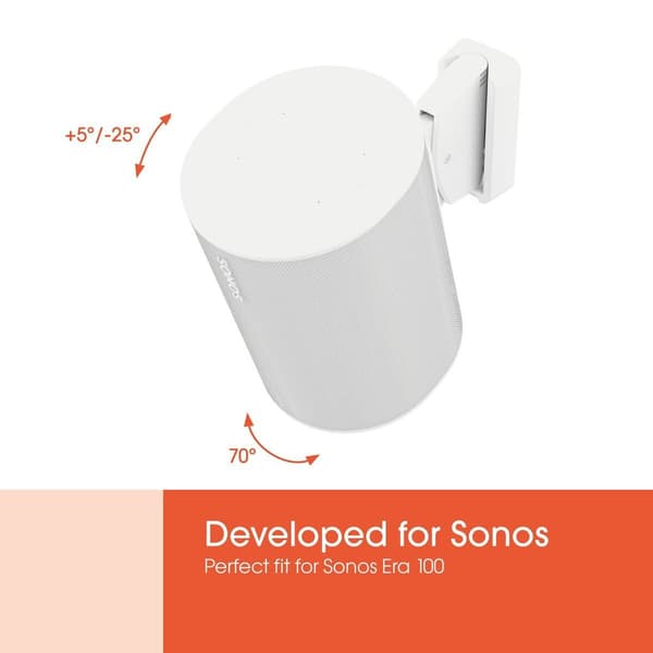 Vogel's SWM 4021 väggfäste Sonos ERA 100, vit