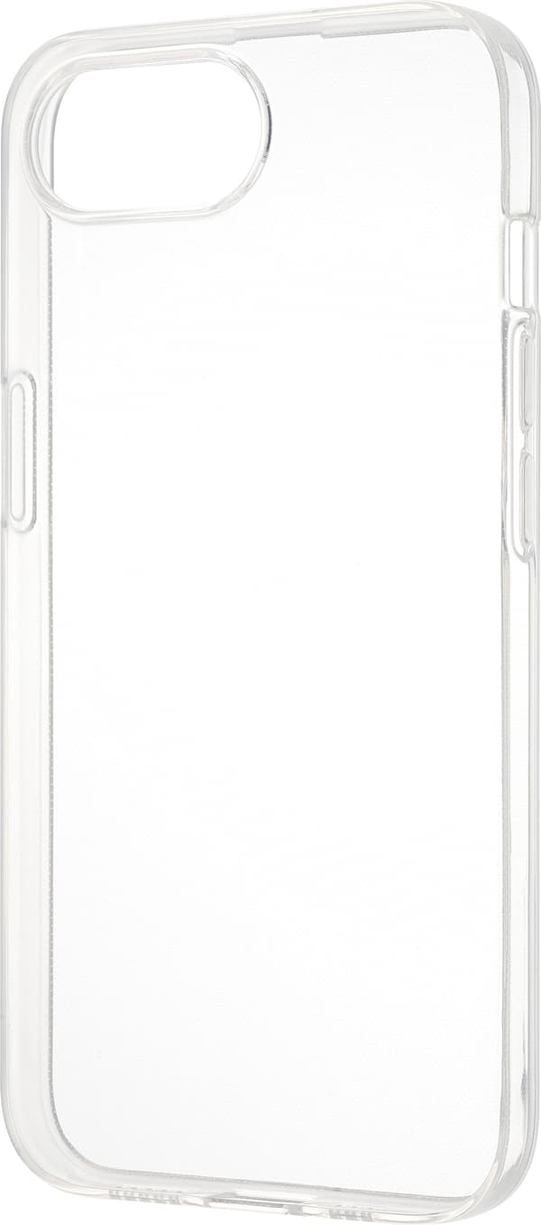 Fonekit silikonfodral, iPhone 16e, genomskinlig