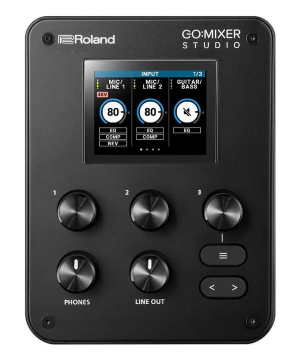 Roland GO:MIXER Studio ljudgränssnitt mixer
