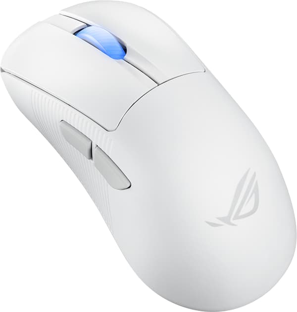 Asus ROG Keris II Ace trådlös gamingmus, vit