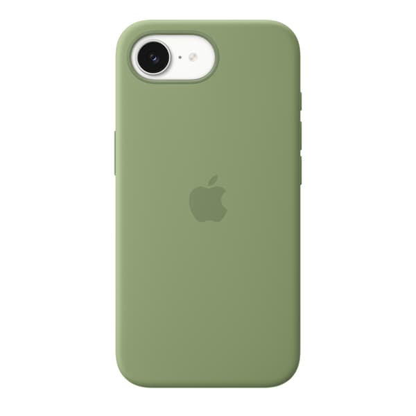 Apple iPhone 17e silikonskal, ljus mossa (MHWF4)