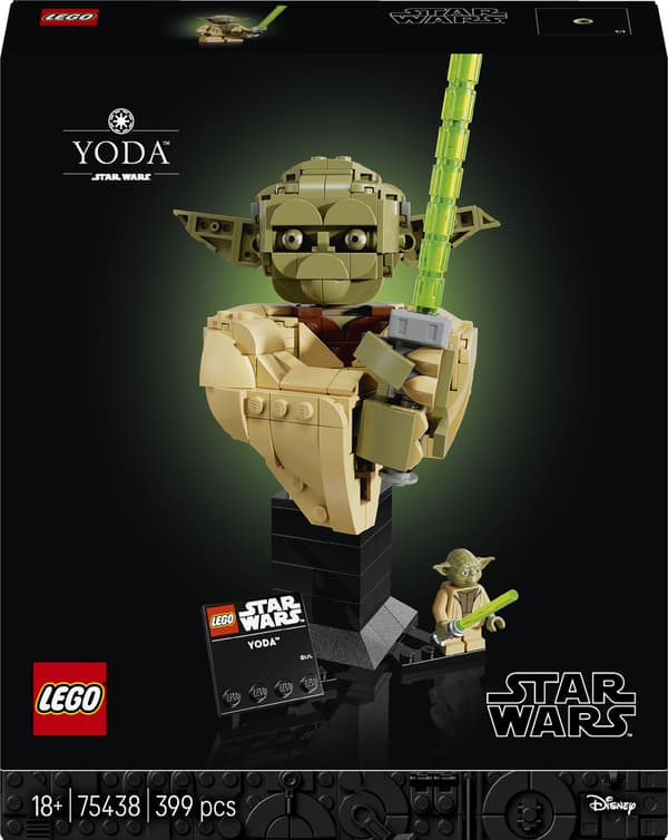 LEGO Star Wars 75438 - Yodas byst