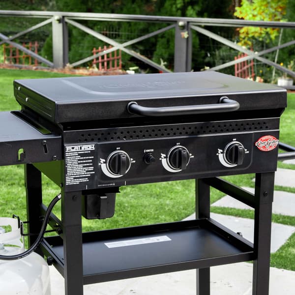 Char-Griller Flat Iron bordsgrill, 3 brännare