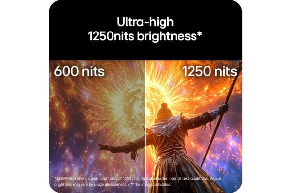 LG UltraGear evo AI GM9 27" Hyper Mini LED 5K-skärm