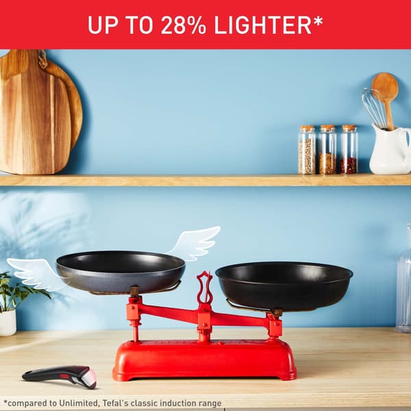 Tefal Ingenio So Light kok- och stekkärlset, 5-delar, grå