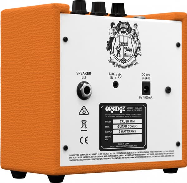 Orange Crush Mini -gitarrförstärkare, 3 W