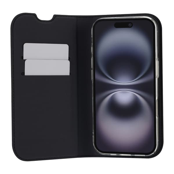 FoneKit BookCase skyddsfodral, iPhone 17, svart