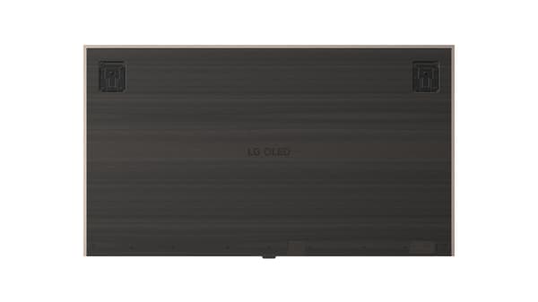 LG 77" OLED evo W6 – 4K TV med väggfäste