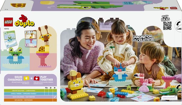 LEGO DUPLO Stad 10472 – Djurbyggspel
