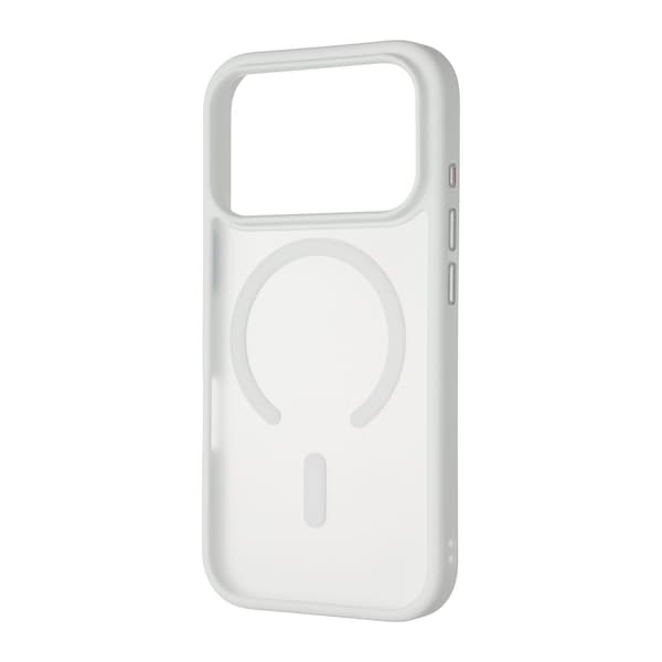 FoneKit MagSafe Soft Touch skyddsfodral, iPhone 18 Pro Max / 17 Pro Max, vit