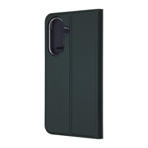 FoneKit BookCase skyddsfodral, Samsung Galaxy A57, mörkgrön