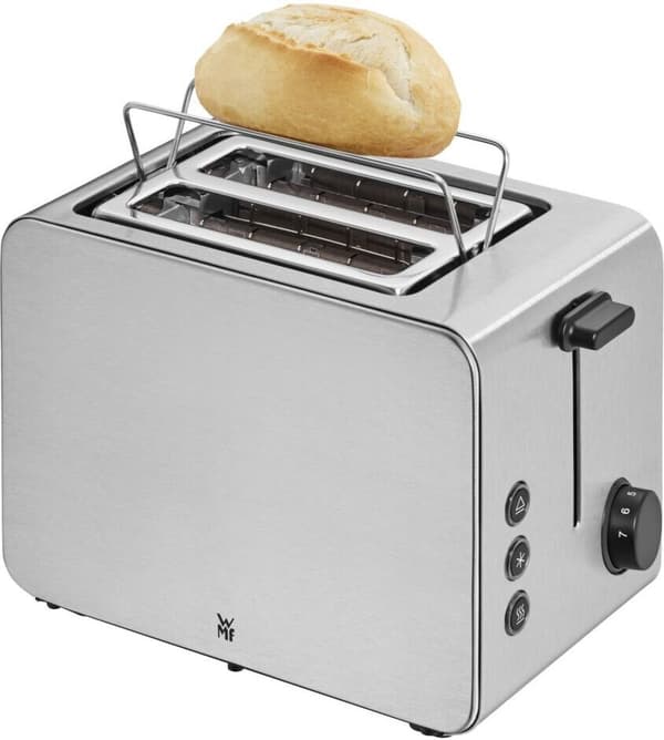 WMF Stelio Edition brödrost för 2 skivor, rostfritt stål