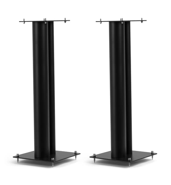 Norstone Stylum 3 högtalarstativpar, svart satin