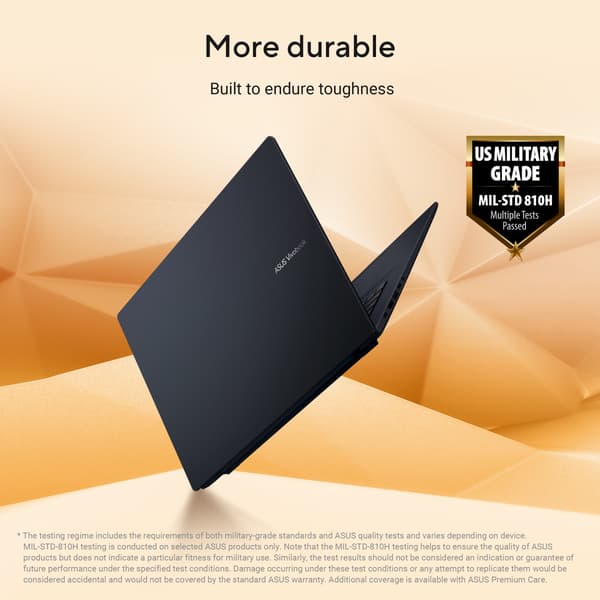 ASUS Vivobook 18 bärbar dator, Windows 11 (D1807GA-S8080W)