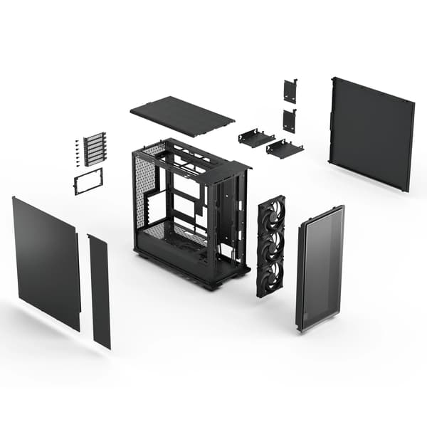 Fractal Design Epoch XL ATX-chassi, svart