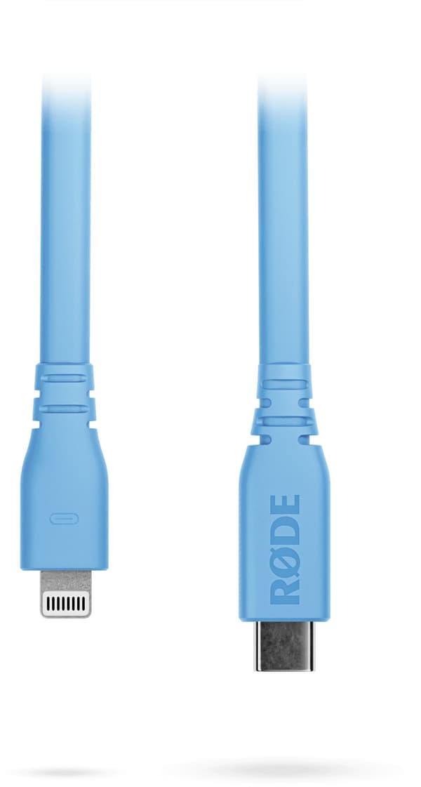 Rode SC19-kabel, USB-C - Lightning, 1,5 m, blå