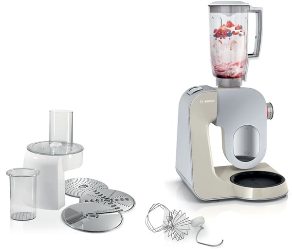 Bosch MUM58L20 köksmaskin, 3,9 l, grå