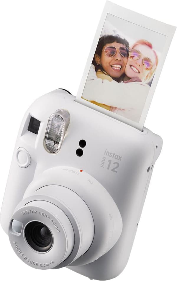 Fujifilm INSTAX Mini 12 -snabbkamera, vit