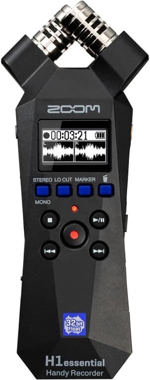Zoom H1essential bärbar inspelare