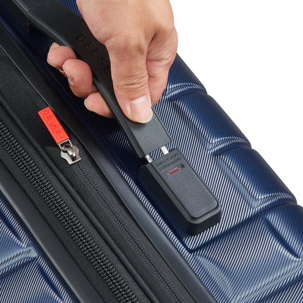 Delsey Elegance Expanderbar 66 cm resväska, blå