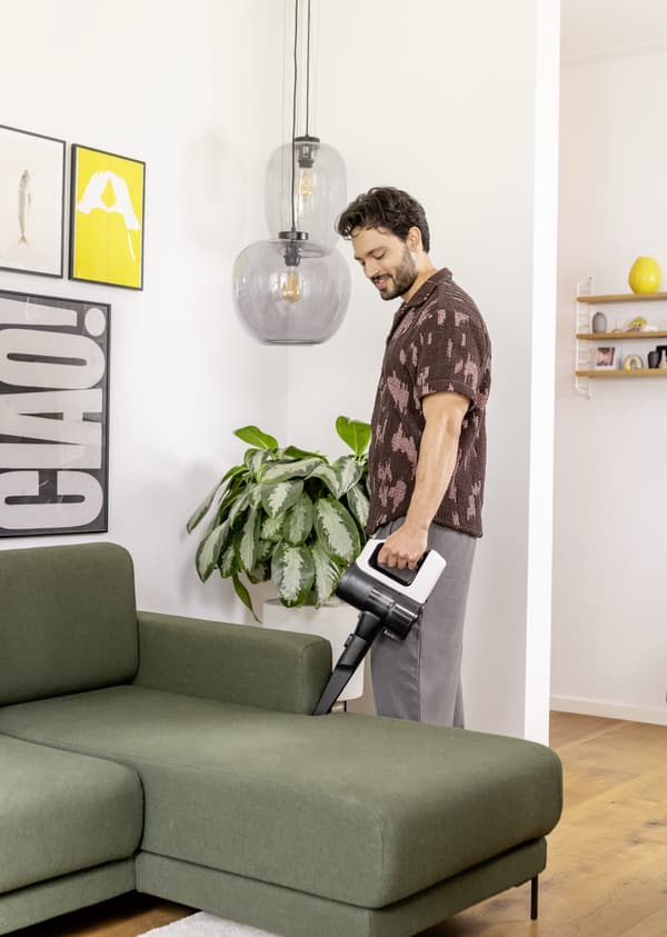 Kärcher VCS 3 Nano Complete skaftdammsugare, vit