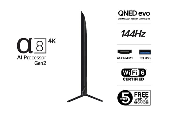 LG 55" QNED 92 4K Mini–LED TV (2025)
