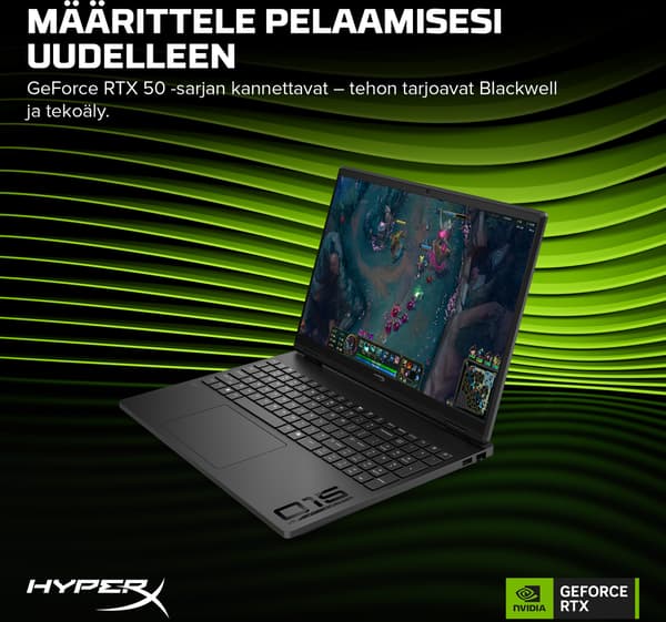HyperX OMEN 15-gb0018no 15,3" gaming laptop (D30NDEA), Windows 11