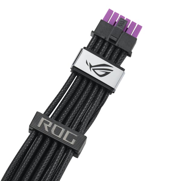 Asus ROG Equalizer 12V-2x6 PCIe strömkabel, svart