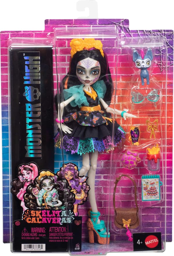 Monster High Core Student Skelita modedocka