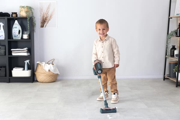 Smoby Rowenta X Force Flex stånddammsugare för barn