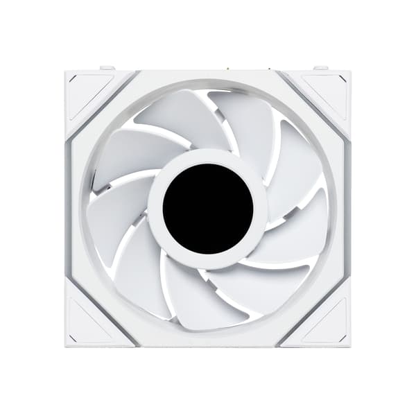 Lian Li UNI FAN TL Wireless LCD Reverse fläkt, vit, 120 mm