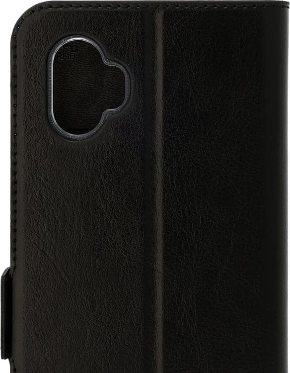 Wave Book Case, Samsung Galaxy Xcover7 Pro, svart