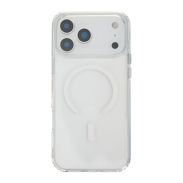 FoneKit Premium MagSafe skyddsfodral, iPhone 18 Pro / 17 Pro, genomskinlig