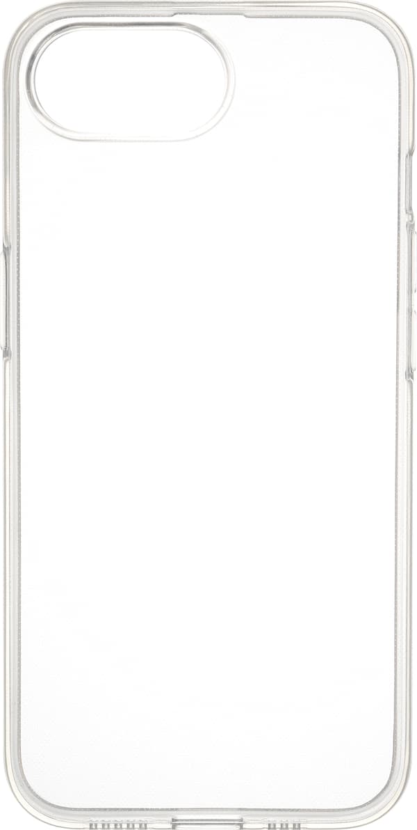Fonekit silikonfodral, iPhone 16e, genomskinlig