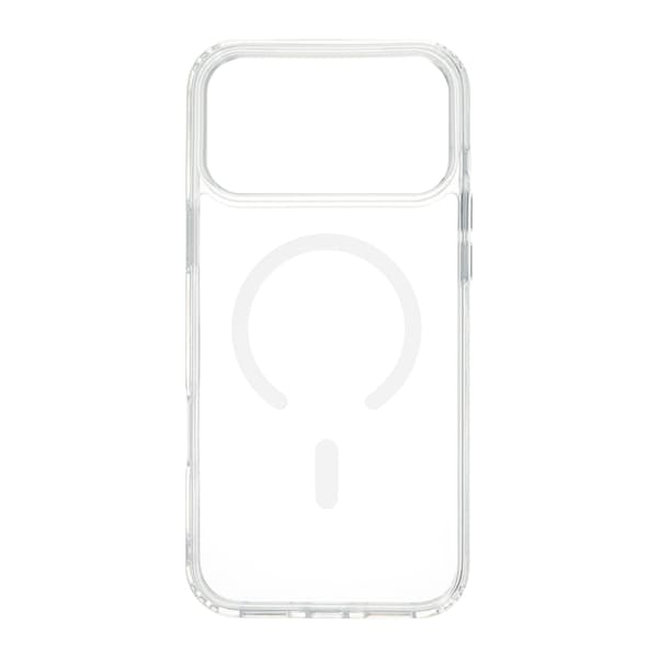 FoneKit Premium MagSafe skyddsfodral, iPhone 18 Pro / 17 Pro, genomskinlig