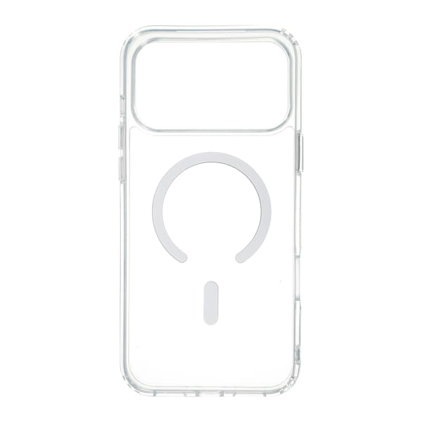 FoneKit Premium MagSafe-kompatibelt skyddsfodral, iPhone 17 Pro, transparent