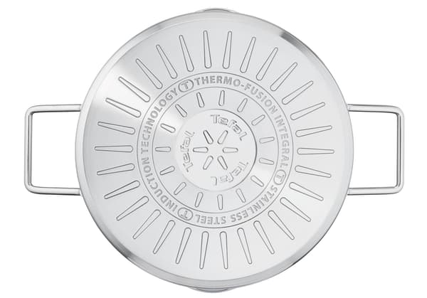 Tefal Nordica kastrullset, 3 delar, rostfritt stål