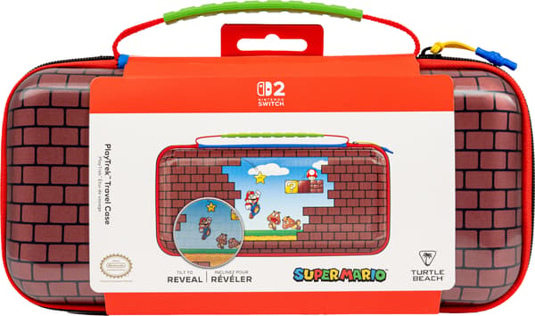 Turtle Beach PlayTrek resefodral, Mario Bricks, Nintendo Switch