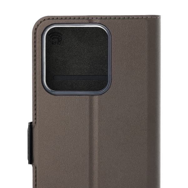 Wave Bokfodral, Honor X5c Plus, Taupe