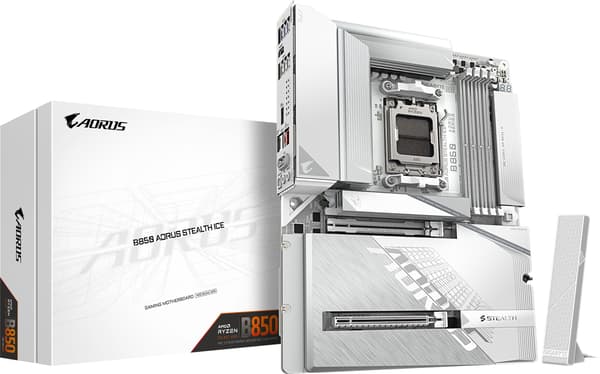 GIGABYTE B850 AORUS STEALTH ICE ATX-moderkort